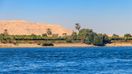 View the blue Nile when visiting Egypt in February.