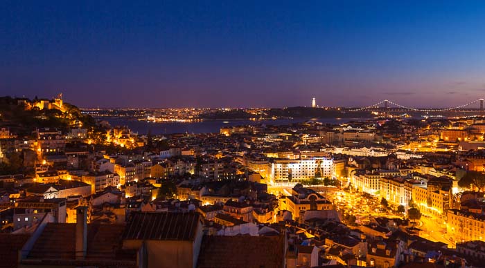 Miradouro Da Nossa Senhora do Monte - Lisbon, Portugal 