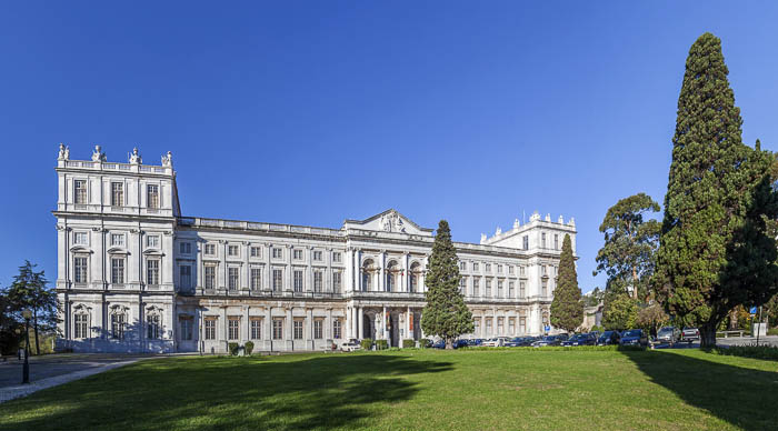Adjuda National Palace in Lisbon Portugal