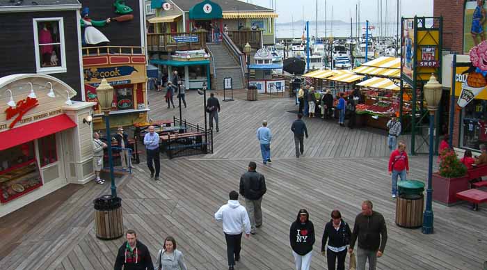 Fisherman's Wharf in San Francisco is a must-see
