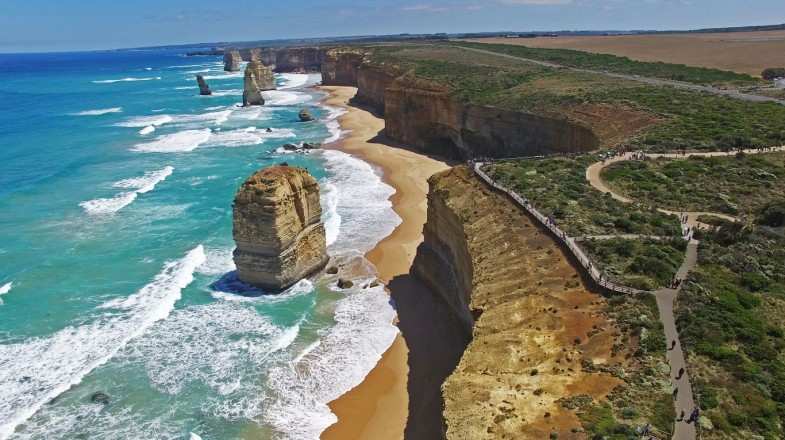 Visiting the 12 Apostles from Melbourne is as Australian as cuddling koalas