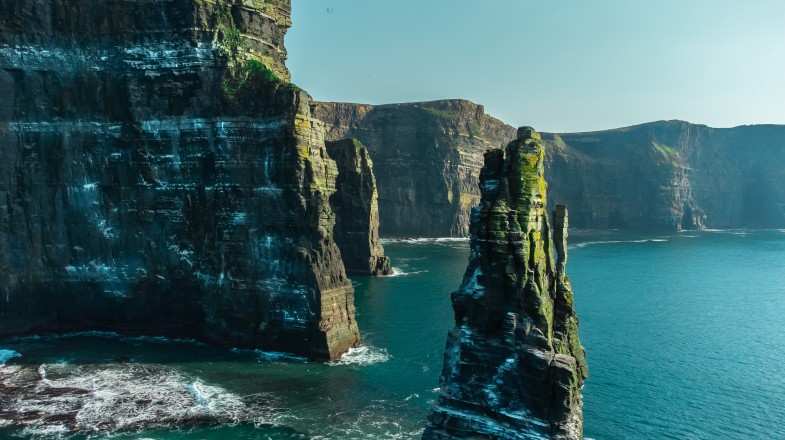 View the Cliffs of Moher while spending 2 weeks in Ireland.