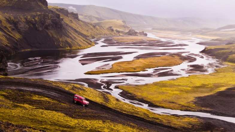 Renting a car in Iceland is an easy three step process