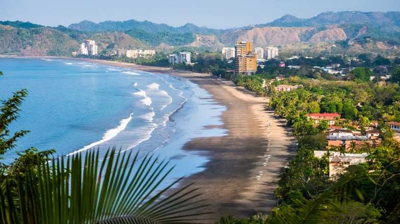 Jaco Beach in Costa Rica is one of the loveliest beaches in the country