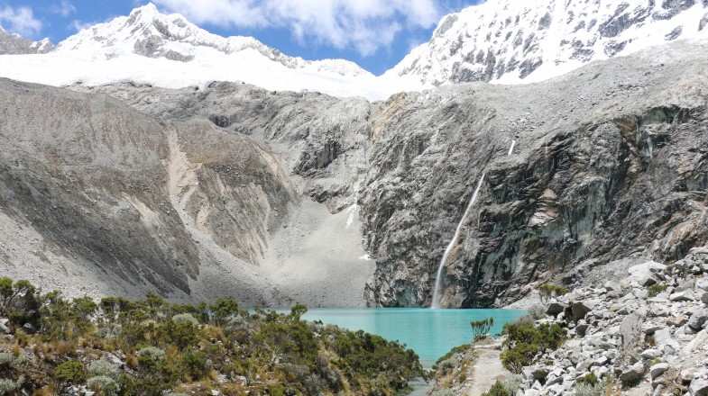 Laguna 69 is one of the famous Cordillera trekking and hiking trail
