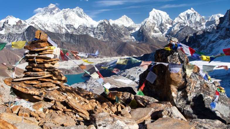 Visit Lhotse and see Mount Everest while discovering Nepal.