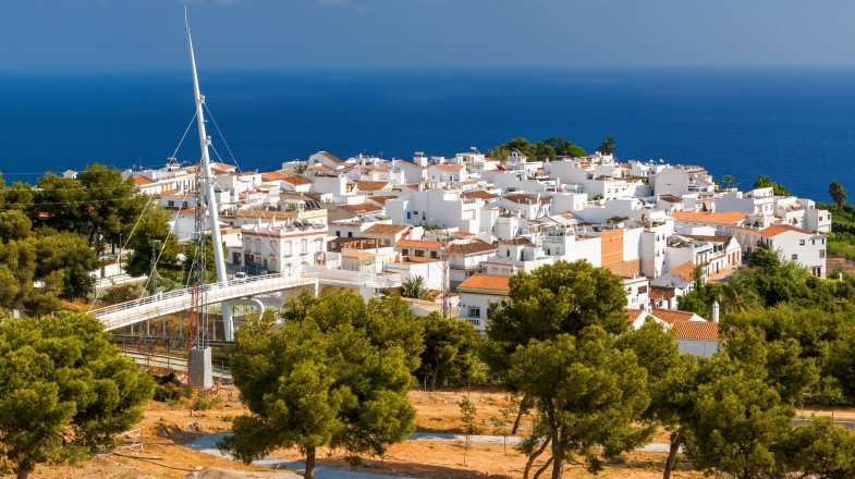 Located on the coast, about 60 km east of Malaga, the sleepy fishing town of Nerja has become a popular destination for holiday-makers on the Costa del Sol.