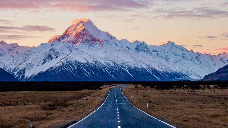 Go on a road trip in New Zealand in August.
