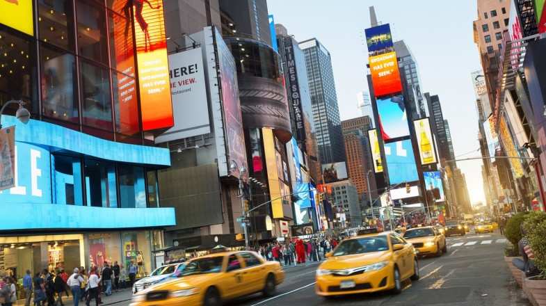 Times Square is one of the main places to visit when in New York
