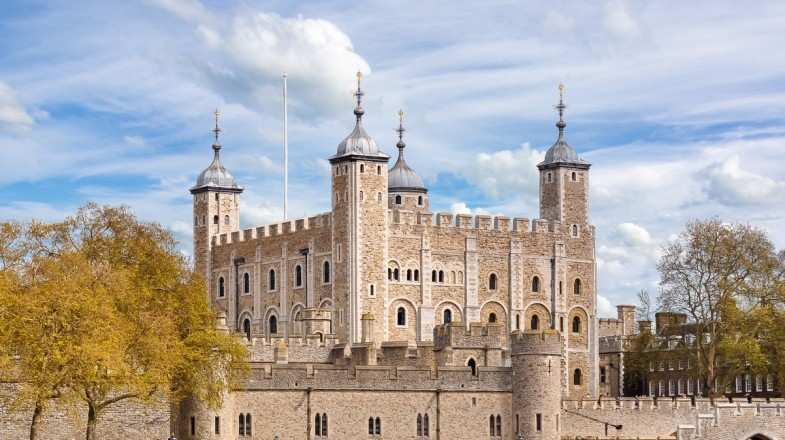 The picturesque scenery of the Tower of London could make anyone speechless in England in September.