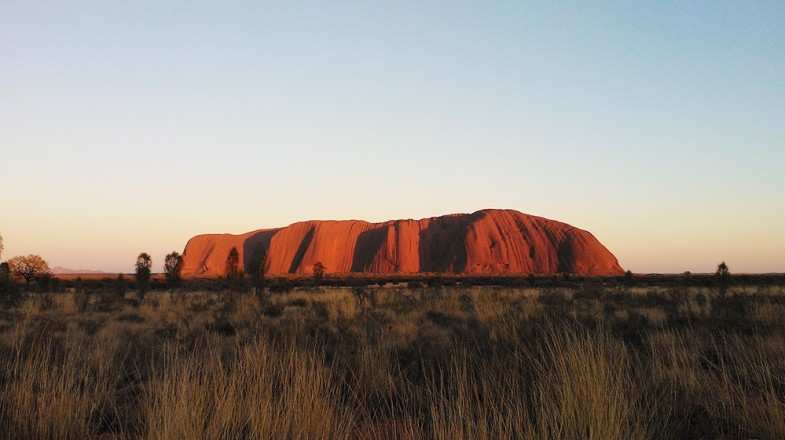 While accommodation inside Uluru Kata-Tjuta National Park is not allowed, there are several accommodations right outside the park's premises.