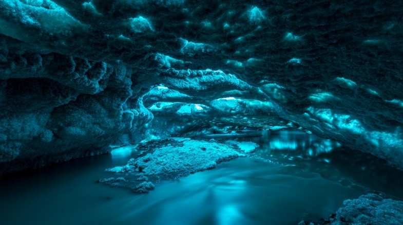 Vatnajokull ice caves are nature's wonder that return every year