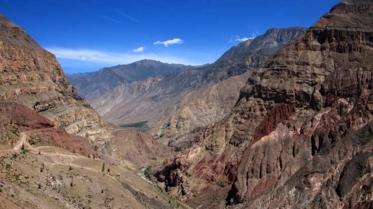 Cotahuasi Canyon in Peru is the world's deepest gorge