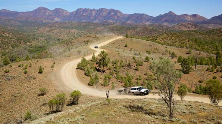 Flinders Ranges is situated in the Australian Outback of Southern Australia and is a landscape dating 600 million years old.