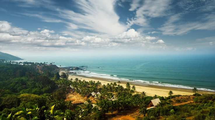 Goa’s gorgeous coastline of sandy tropical beaches that stretch dreamily up and down the shores of the Arabian sea.