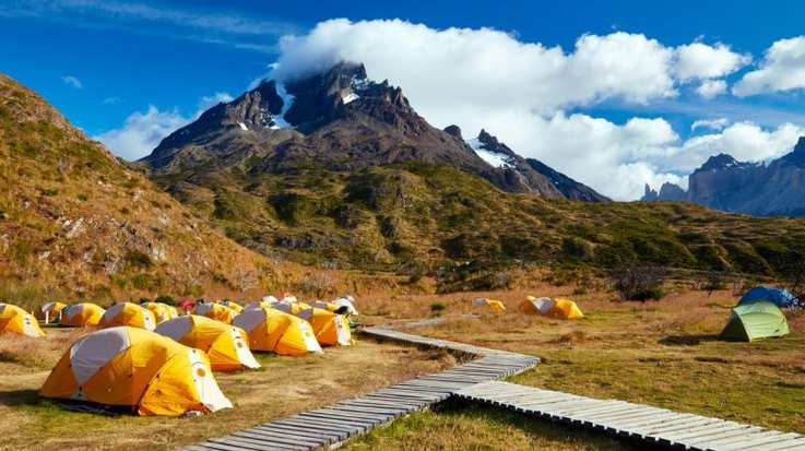 Torres del Paine National Park has plenty of accommodation options for its visitors -
Campsites, Refugio, and Luxury Hotels. Find out your perfect lodging.