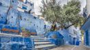 If you have 5 days in Morocco, you should visit the blue streets of Chefchaouen.