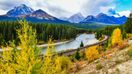 Canadian Rockies flaunt countless mountains, hiking trails, waterfall treks, alpine lakes, glaciers, forests, and many other attractions.