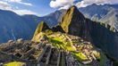 Machu Picchu, an ancient Inca city in the Andes of Peru