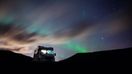 A Northern Lights hunter van spotted in Iceland in September.