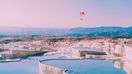 Relax in thermal pools or go paragliding on Istanbul to Pamukkale tours.