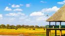 Luxury safari lodge in Africa, accommodation in Lake Manyara National Park.