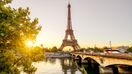 The Eiffel Tower in Paris, France, stands proud as the iconic symbol of French culture and romance.