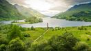 Visit the Glenfinnan Monument in Inverness-shire in Scotland in March.