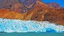 Viedma Glacier holds the title of the largest glacier in Argentina. At an area of 977 km², the glacier dominates the ice field of Southern Patagonia.