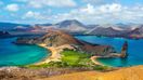 Visit beaches on Bartolome Island while spending one week in Ecuador.