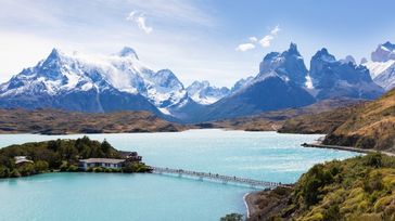Visit Torres del Paine on your journey from Santiago to Buenos Aires.
