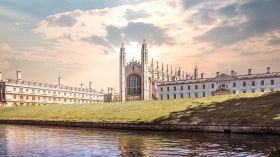 Admire historical buildings in Cambridge