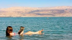 Float in the Dead Sea