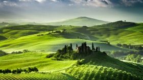 Hike Through the Landscape in Tuscany