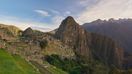 Machu Picchu, an ancient Inca city is a popular destination