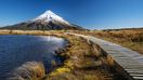 Visit Mount Taranaki in New Zealand.