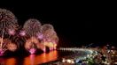 New Year's Party in Copacabana, Brazil in January