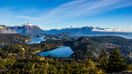 Overlooking Patagonia's gorgeous Lake District, Cerro Campanario stands more than 1,000m above the town of Bariloche in the south of Argentina.