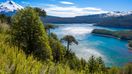 The Lake District in Chile is bathed in vivid green and peppered with brilliant, turquoise lakes, with gorgeous backdrops of snow-capped mountains.