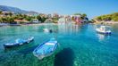 Assos on the Island of Kefalonia in Greece while you are in a trip to 10 days in Greece.