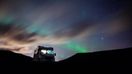 A Northern Lights hunter in Iceland in September.