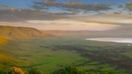 Stunning views of Ngorongoro Crater in Tanzania.