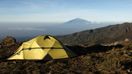 Camp in Machame Route, Kilimanjaro National Park