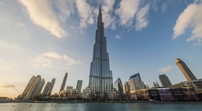 Burj Khalifa in Dubai