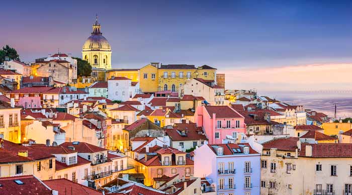 The colourful streets of Alfama is a must in Lisbon