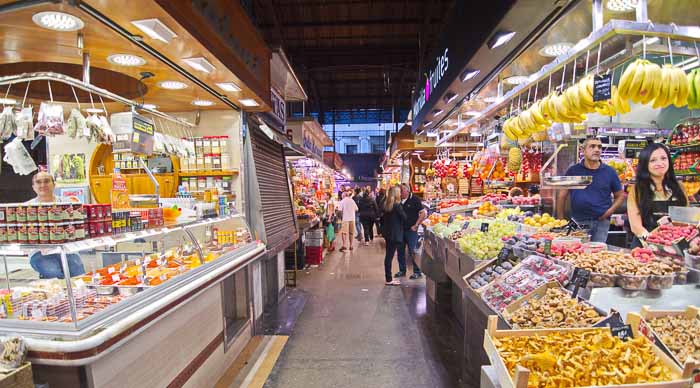 Mercat de la Boqueria in Barcelona