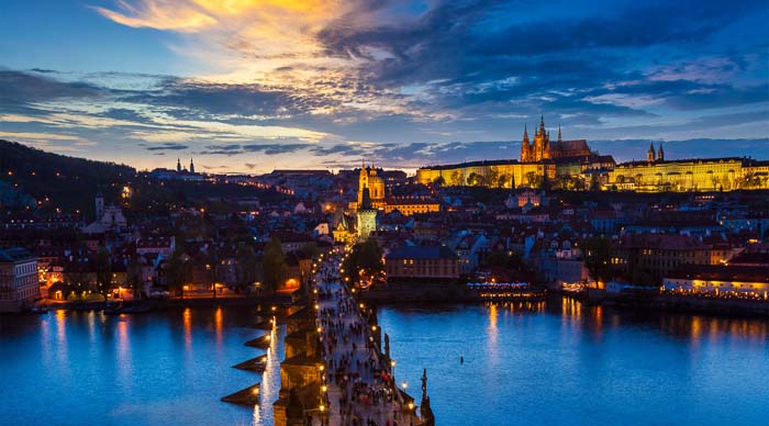 Prague the capital of the Czeck republique