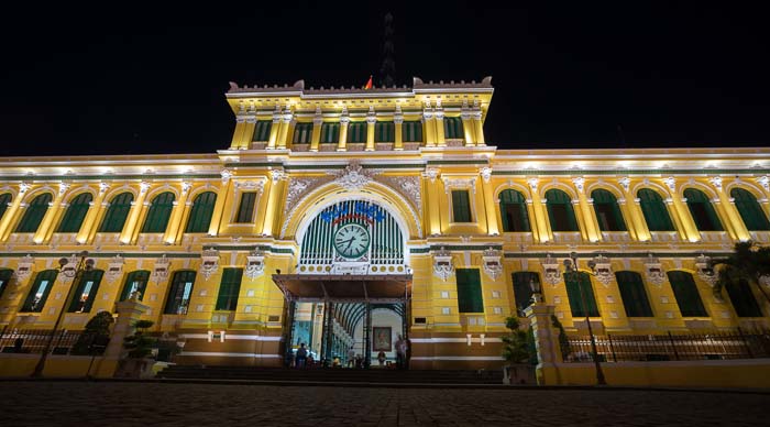 Central Post Office in Ho Chi Minh City