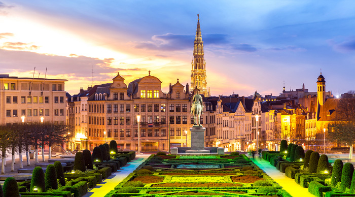 Brussels Cityscape