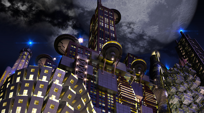 Futuristic Hotel